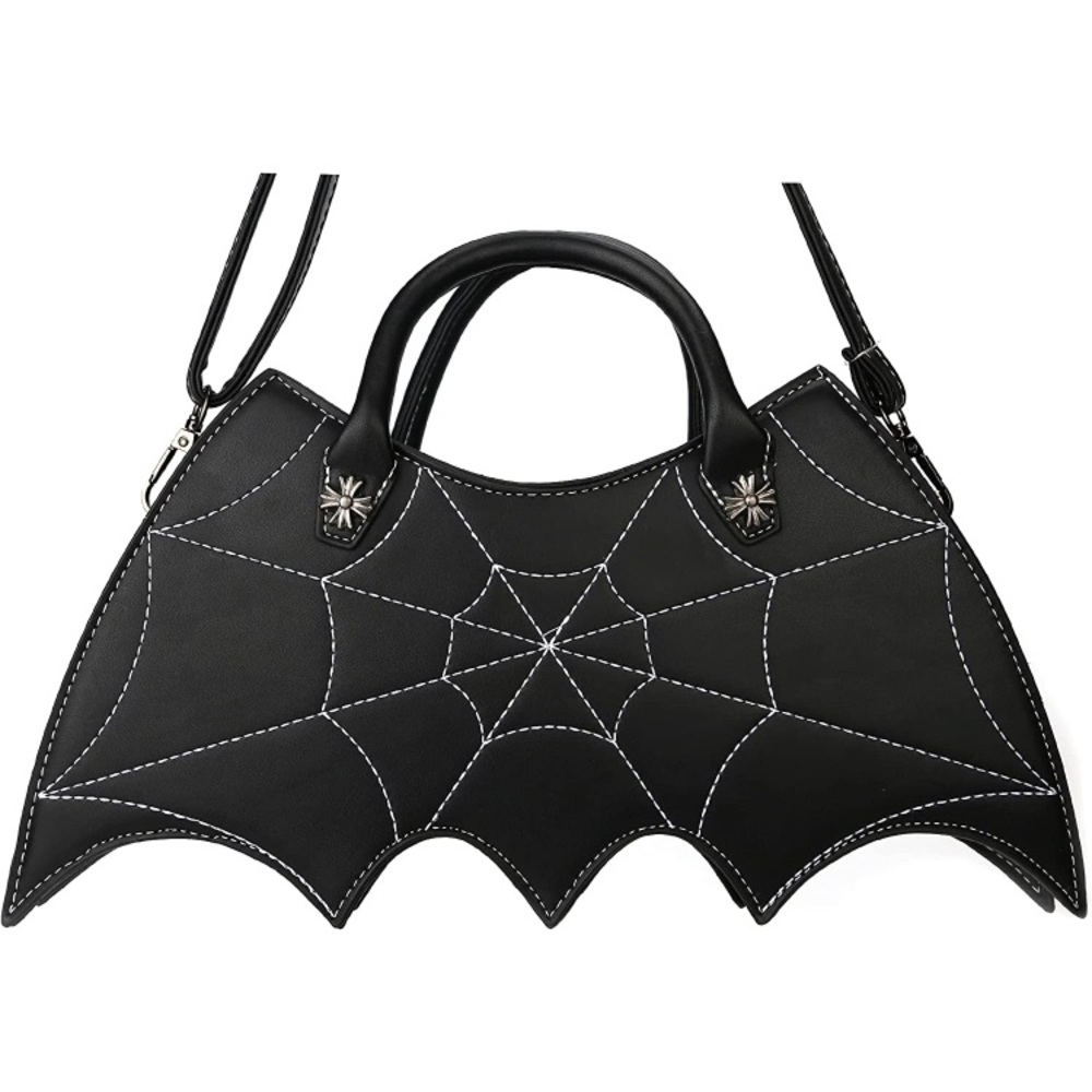 Black Goth purse
